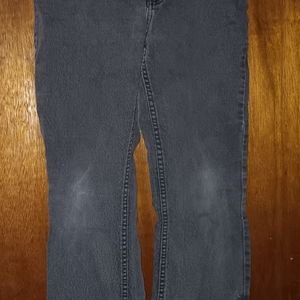 JORDACH GIRLS JEANS. SIZE 16 1/2 PLUS. COLOR, OFF BLACK.